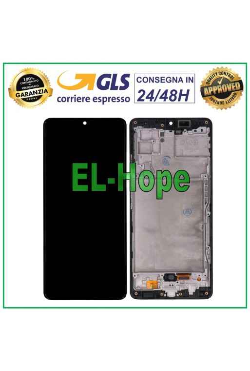 TFT LCD DISPLAY + FRAME FOR SAMSUNG GALAXY M42 5G 2020 SM-M426 TOUCH SCREEN BLACK