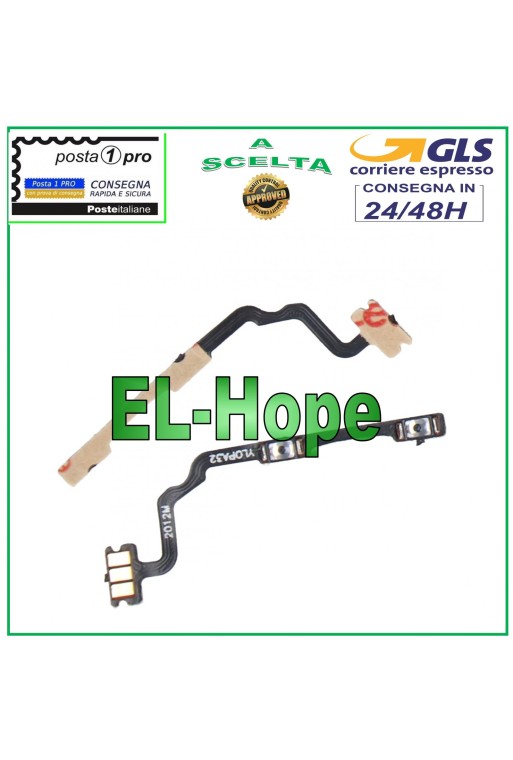 FLAT FLEX SIDE KEYS VOLUME UP DOWN KEY FOR OPPO A53S CPH2135