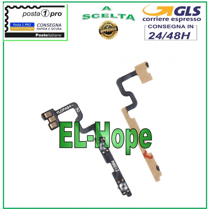 FLAT FLEX SIDE KEYS VOLUME UP DOWN KEY FOR OPPO F19 / F19 PRO CPH2285