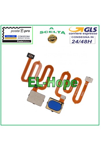 FLAT FINGERPRINT KEY FOR OPPO A11 A11X PCHT00 PCHM00 BLUE