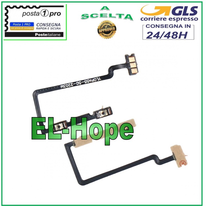 FLAT FLEX SIDE KEYS VOLUME UP DOWN KEY FOR OPPO A74 5G CPH2197 CPH2263