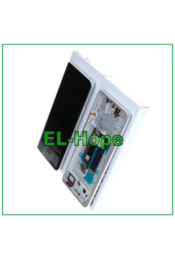 ORIGINAL TOUCH FRAME DISPLAY XIAOMI REDMI NOTE 13 PRO+ PLUS 23090RA98I WHITE