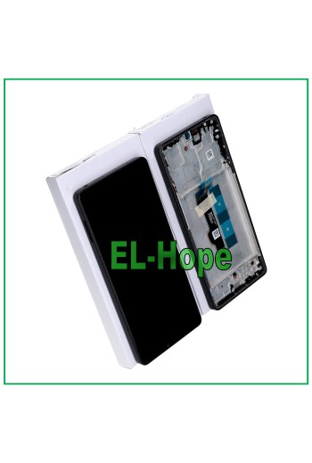 ORIGINAL LCD TOUCH DISPLAY XIAOMI POCO M6 PRO 4G 2312FPCA6G 2024 BLACK FRAME
