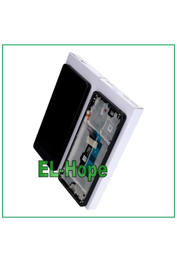 ORIGINAL LCD TOUCH DISPLAY XIAOMI POCO M6 PRO 4G 2312FPCA6G 2024 BLACK FRAME