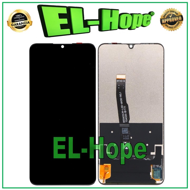 LCD DISPLAY FOR HUAWEI P30 LITE NEW EDITION TOUCH SCREEN GLASS ASSEMBLED BLACK