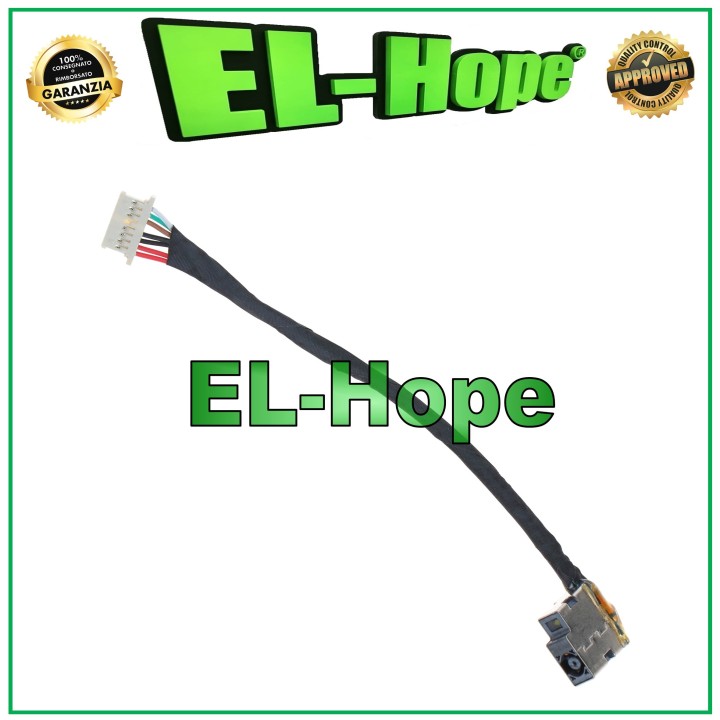 DC POWER JACK NOTEBOOK HP PAVILION 15 ENVY FLAT 11.5cm POWER CONNECTOR