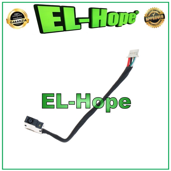 POWER CONNECTOR PJ852A FLAT DC POWER JACK FOR HP 15-AE 15-DA 15-BA