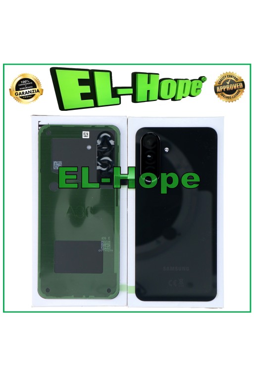 BATTERY COVER BACK COVER ORIGINAL SAMSUNG GALAXY A36 SM-A366 BLACK