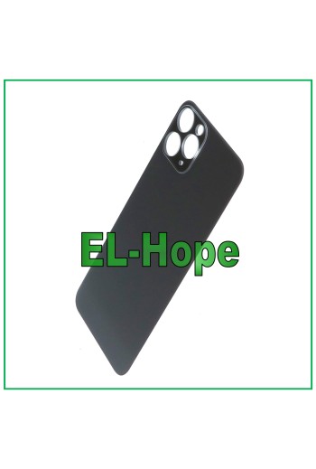 GLASS BATTERY BACK BODY FOR IPHONE 11 PRO BIG HOLE SPACE GREY