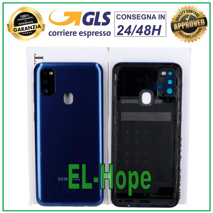 ORIGINAL SAMSUNG GALAXY M30S SM-M307F BATTERY COVER BACK COVER BLUE
