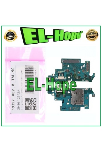 ORIGINAL CHARGING CONNECTOR SERVICE SAMSUNG GALAXY A80 SM-A805F SIM READER