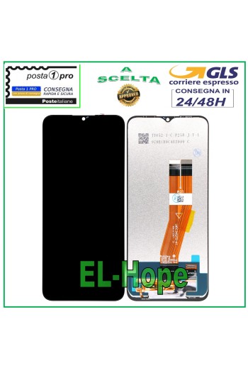 LCD DISPLAY FOR SAMSUNG GALAXY M02S SM-M025 TOUCH SCREEN ASSEMBLED BLACK GLASS