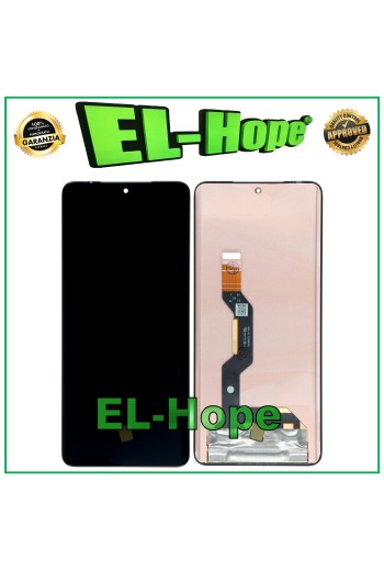 OLED DISPLAY FOR MOTOROLA MOTO EDGE 50 LCD TOUCH SCREEN GLASS ASSEMBLED BLACK