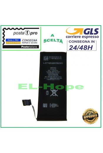 REPLACEMENT BATTERY FOR IPHONE SE 5SE A1723 A1662 A1724 1624 mAh