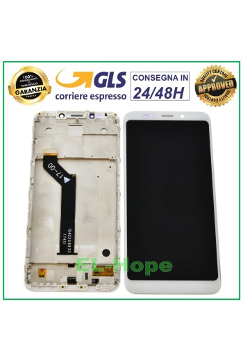LCD DISPLAY + FRAME FOR XIAOMI REDMI 5 PLUS MEE7 MEG7 MET7 TOUCH SCREEN WHITE