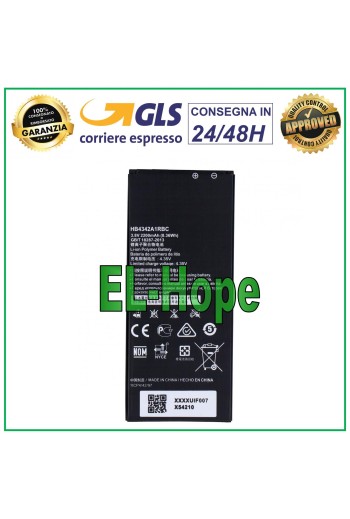 BATTERY HB4342A1RBC FOR HUAWEI ASCEND Y6 Y5 II 2 Two Honor 4A 2200 mAh BATTERY