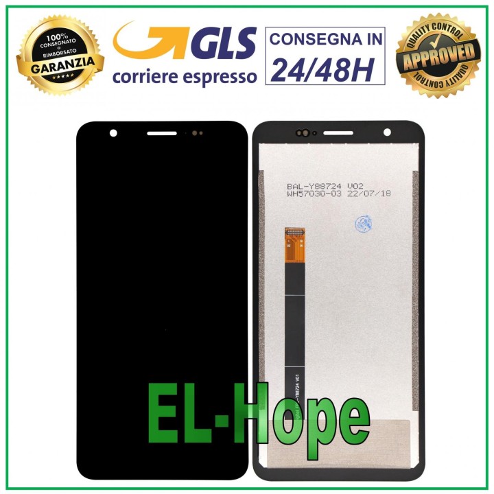 LCD DISPLAY FOR BLACKVIEW BV6600 /BV6600 PRO / BV6600E TOUCH SCREEN ASSEMBLED