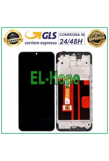 LCD DISPLAY + FRAME FOR OPPO A5 2020 CPH1931 CPH1933 PCHT30 TOUCH SCREEN BLACK