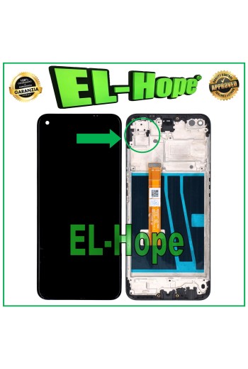 LCD DISPLAY + FRAME FOR OPPO A52 CPH2061 CPH2069 PADM00 PDAM10 TOUCH SCREEN BLACK