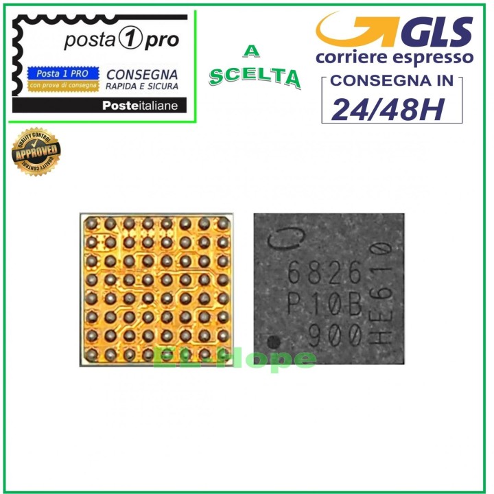 IC CHIP BGA PMB6826 BBPMU_RF BASEBAND POWER IC IPHONE 7 7+ PLUS