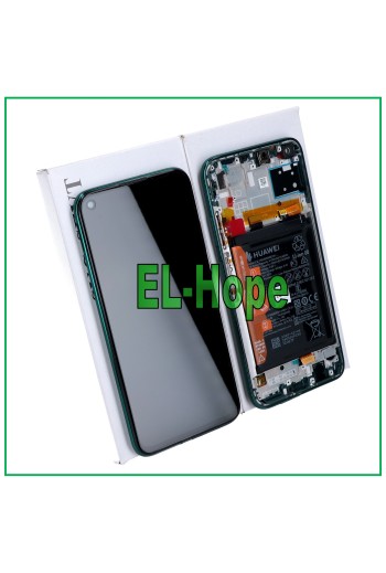 ORIGINAL TOUCH LCD DISPLAY + BATTERY HUAWEI P40 LITE JNY-L21A LX1 GREEN GREEN