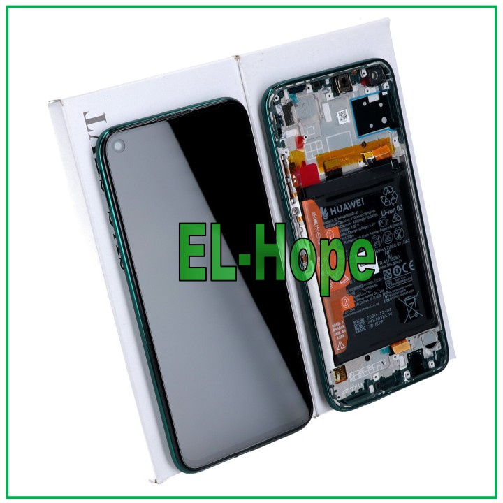 ORIGINAL TOUCH LCD DISPLAY + BATTERY HUAWEI P40 LITE JNY-L21A LX1 GREEN GREEN