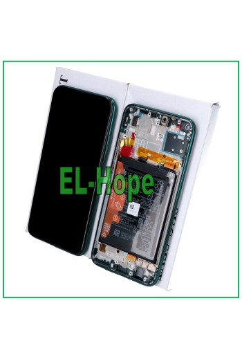ORIGINAL TOUCH LCD DISPLAY + BATTERY HUAWEI P40 LITE JNY-L21A LX1 GREEN GREEN