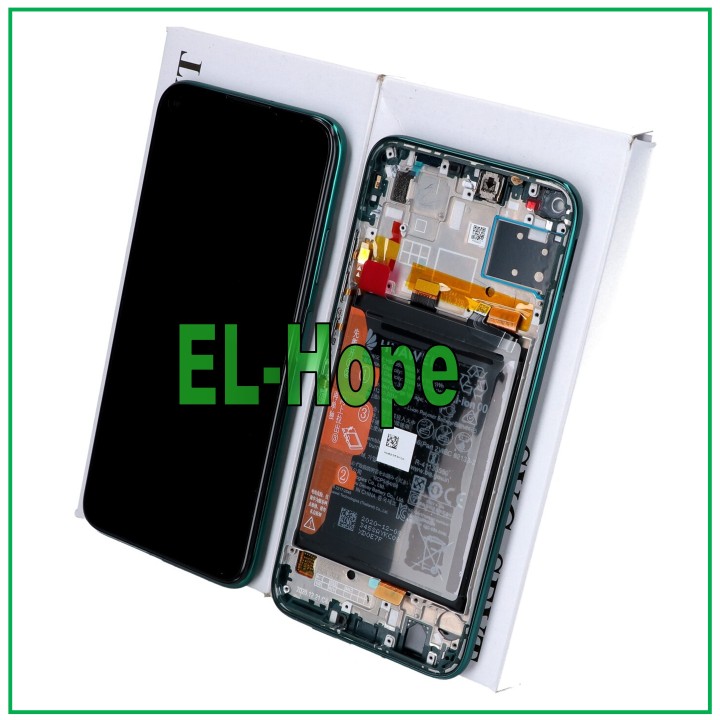 ORIGINAL TOUCH LCD DISPLAY + BATTERY HUAWEI P40 LITE JNY-L21A LX1 GREEN GREEN