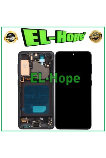 TFT FRAME LCD DISPLAY FOR SAMSUNG GALAXY S21 SM-G991 TOUCH SCREEN BLACK GLASS