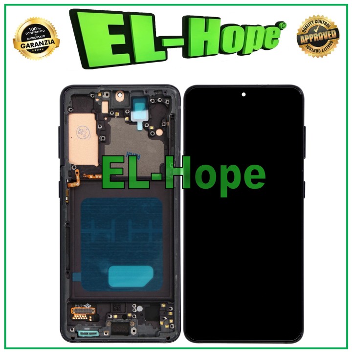 TFT FRAME LCD DISPLAY FOR SAMSUNG GALAXY S21 SM-G991 TOUCH SCREEN BLACK GLASS