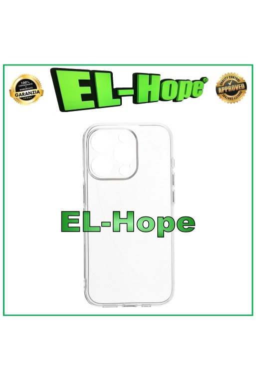 PROTECTIVE CASE COVER TRANSPARENT FOR IPHONE 15 PRO BUMPER TPU GEL