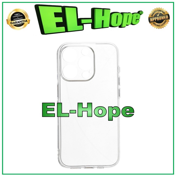 PROTECTIVE CASE COVER TRANSPARENT FOR IPHONE 15 PRO BUMPER TPU GEL
