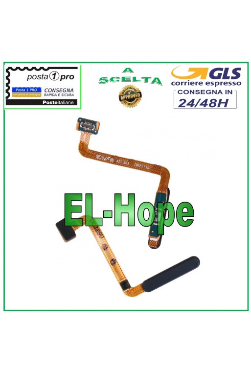 FLAT FLEX FINGERPRINT KEY FINGERPRINT SENSOR SAMSUNG GALAXY A23 4G SM-A235 BLACK
