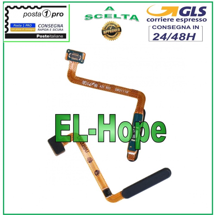 FLAT FLEX FINGERPRINT KEY FINGERPRINT SENSOR SAMSUNG GALAXY A23 4G SM-A235 BLACK
