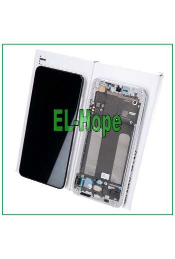 ORIGINAL LCD DISPLAY FRAME XIAOMI MI 9 LITE M1904F3BG TOUCH SCREEN WHITE GLASS