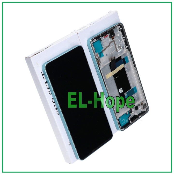 TOUCH FRAME DISPLAY ORIGINAL SERVICE XIAOMI REDMI NOTE 13 PRO 5G 2312CRAD3C BLUE