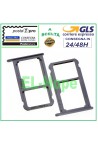 SLOT CART COMPARTMENT NANO SIM CARD + MICRO SD READER FOR HUAWEI NOVA GREY