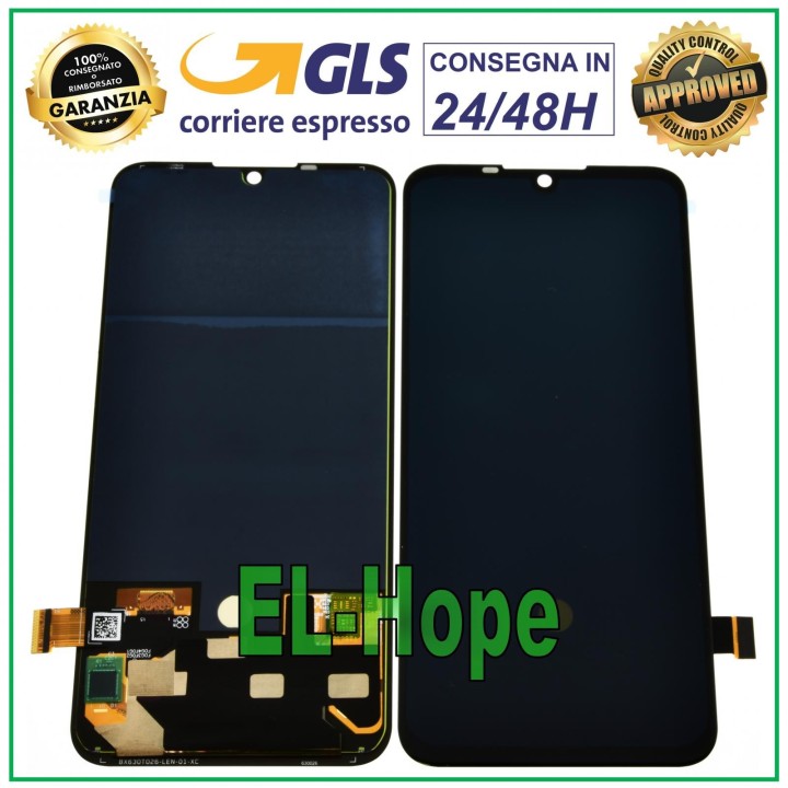 LCD DISPLAY FOR MOTOROLA ONE ZOOM XT 2010 TOUCH SCREEN GLASS OLED SCREEN BLACK