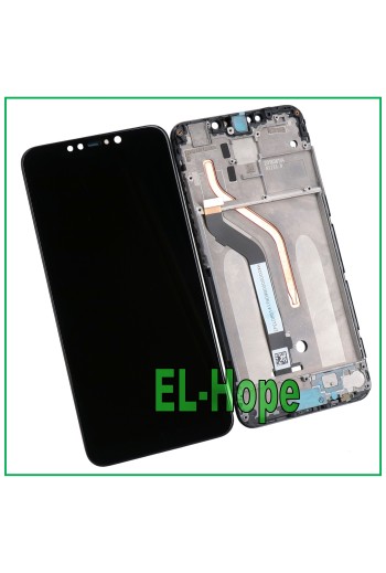 LCD DISPLAY + FRAME FOR XIAOMI POCOPHONE F1 M1805E10A TOUCH SCREEN BLACK GLASS