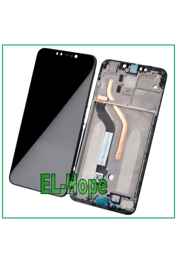 LCD DISPLAY + FRAME FOR XIAOMI POCOPHONE F1 M1805E10A TOUCH SCREEN BLACK GLASS