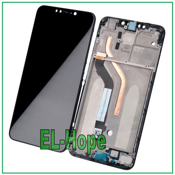 LCD DISPLAY + FRAME FOR XIAOMI POCOPHONE F1 M1805E10A TOUCH SCREEN BLACK GLASS