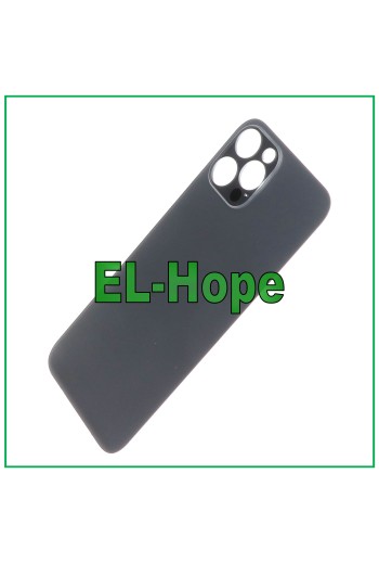 GLASS BACK BODY COVER BATTERY COVER FOR IPHONE 12 PRO BIG HOLE GRAPHITE