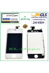 Touch Screen LCD Display Retina for Apple iPhone 4 White Screen + Frame