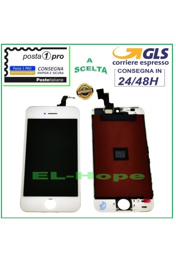 TOUCH SCREEN LCD DISPLAY RETINA FOR APPLE IPHONE SE WHITE SCREEN + FRAME