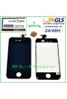 TOUCH SCREEN LCD DISPLAY RETINA FOR APPLE IPHONE 4S BLACK SCREEN + FRAME