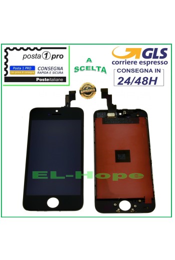 TOUCH SCREEN LCD DISPLAY RETINA FOR APPLE IPHONE SE BLACK SCREEN + FRAME