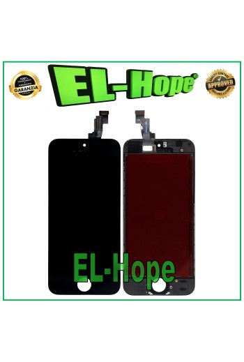 TOUCH SCREEN LCD DISPLAY RETINA FOR APPLE IPHONE 5S BLACK SCREEN + FRAME