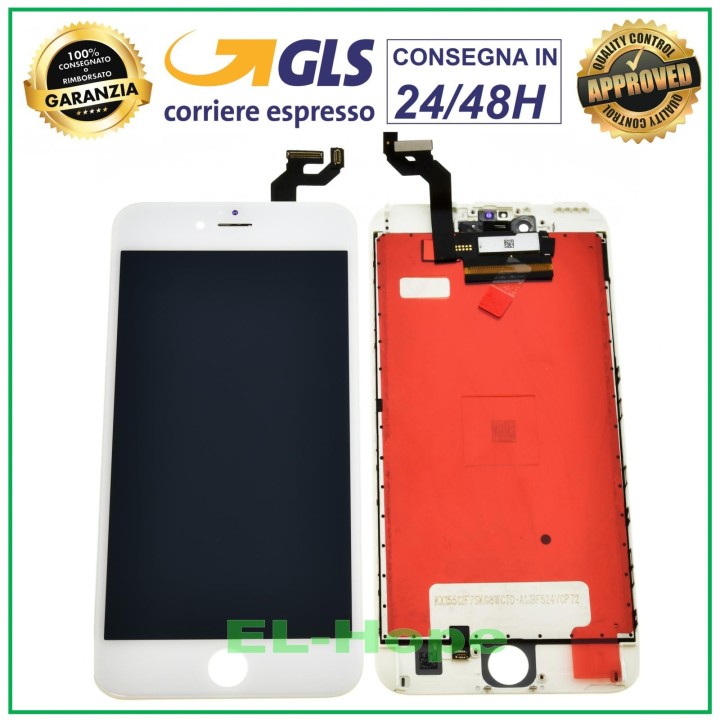 RETINA LCD DISPLAY FOR APPLE IPHONE 6S PLUS TOUCH SCREEN FRAME WHITE TIANMA
