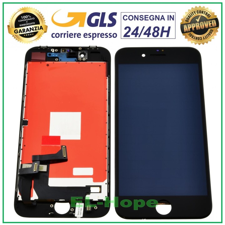 RETINA LCD DISPLAY FOR APPLE IPHONE 8 8G TOUCH SCREEN GLASS SCREEN BLACK TIANMA