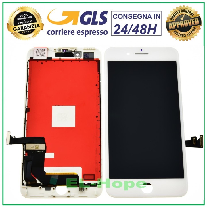 RETINA LCD DISPLAY FOR APPLE IPHONE 7 PLUS TOUCH SCREEN WHITE GLASS TIANMA
